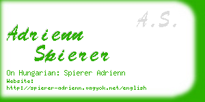 adrienn spierer business card